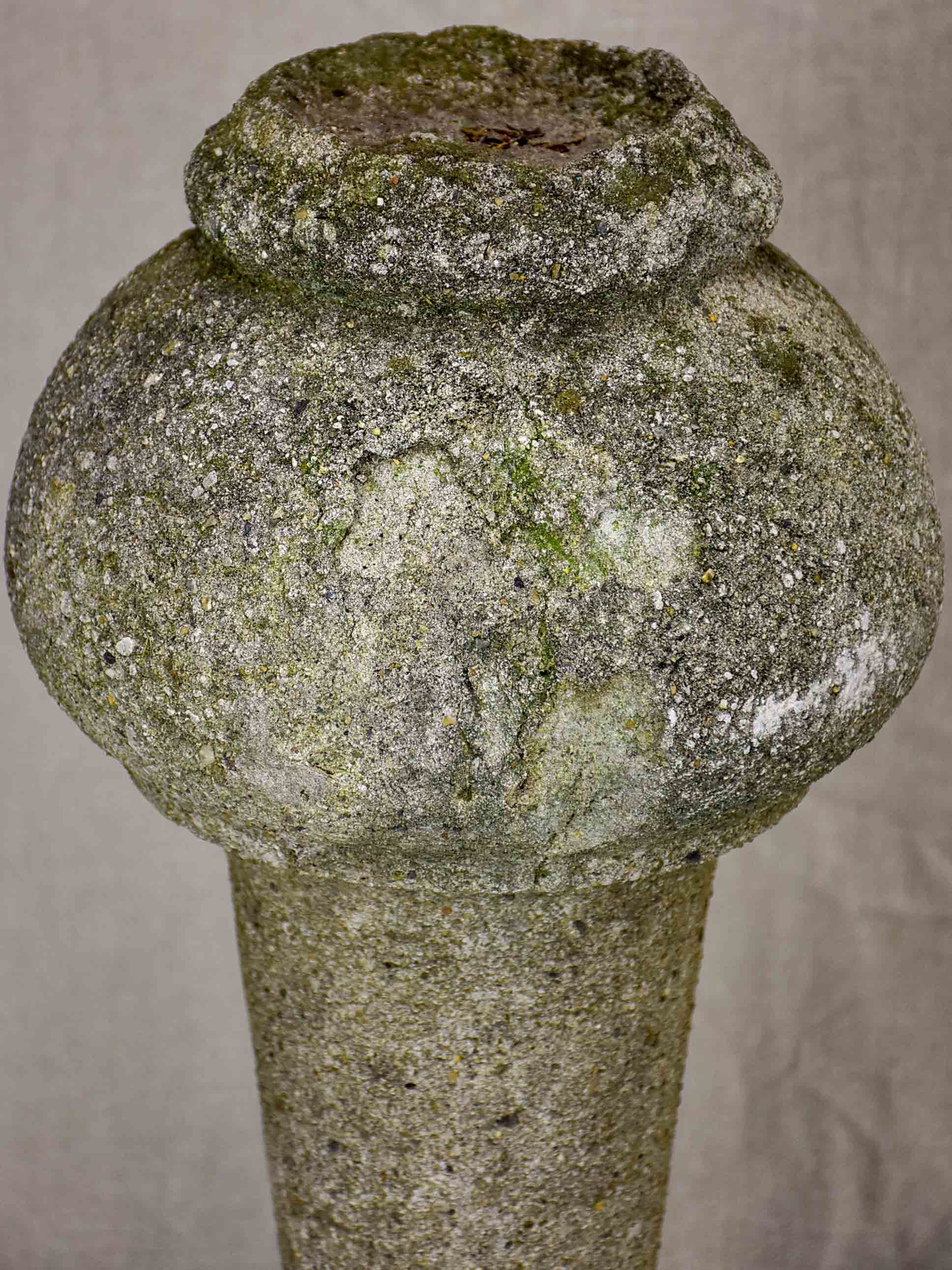 Timeworn Terracotta Stone Bridge Balusters 