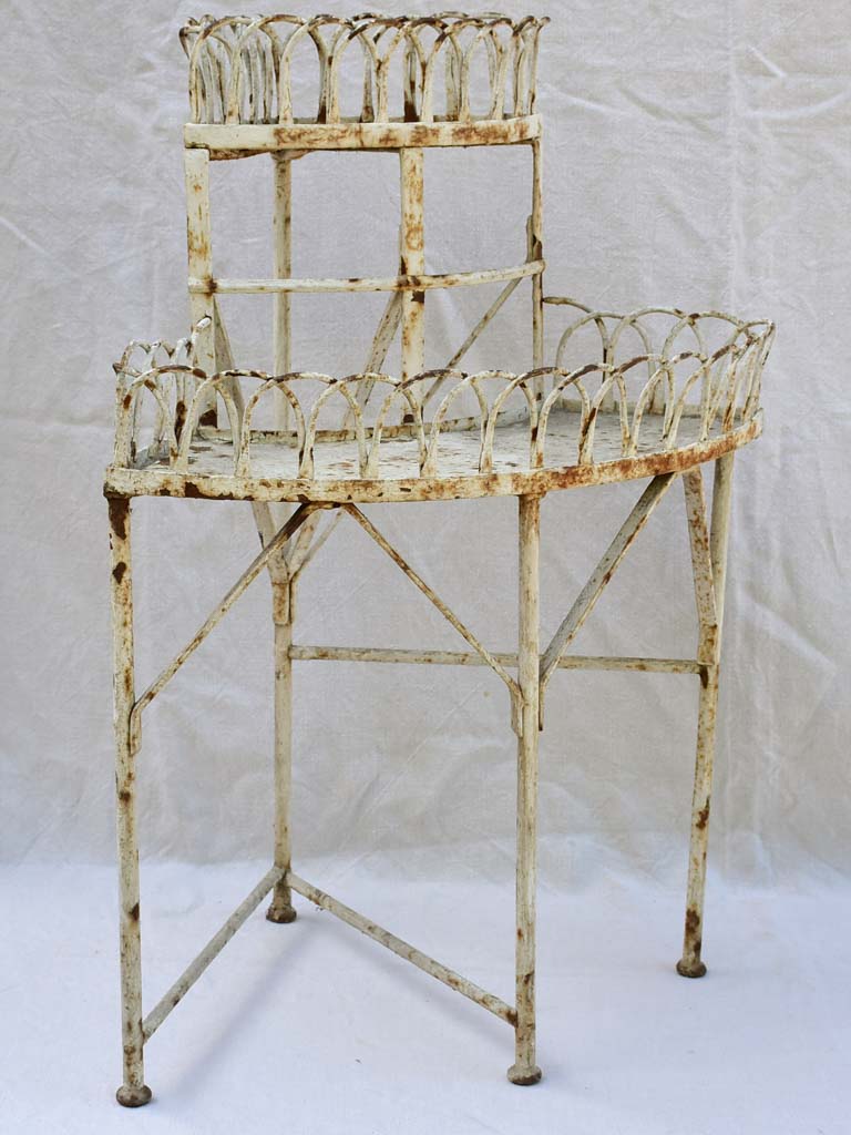 Early 20th century French pot plant stand for a corner