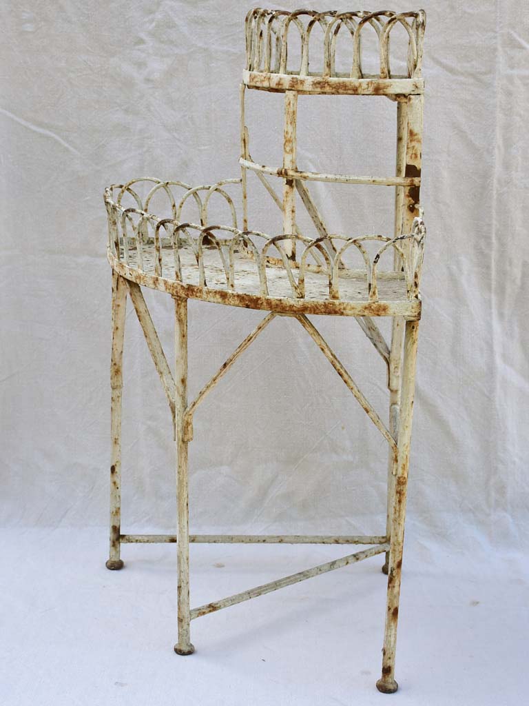 Early 20th century French pot plant stand for a corner