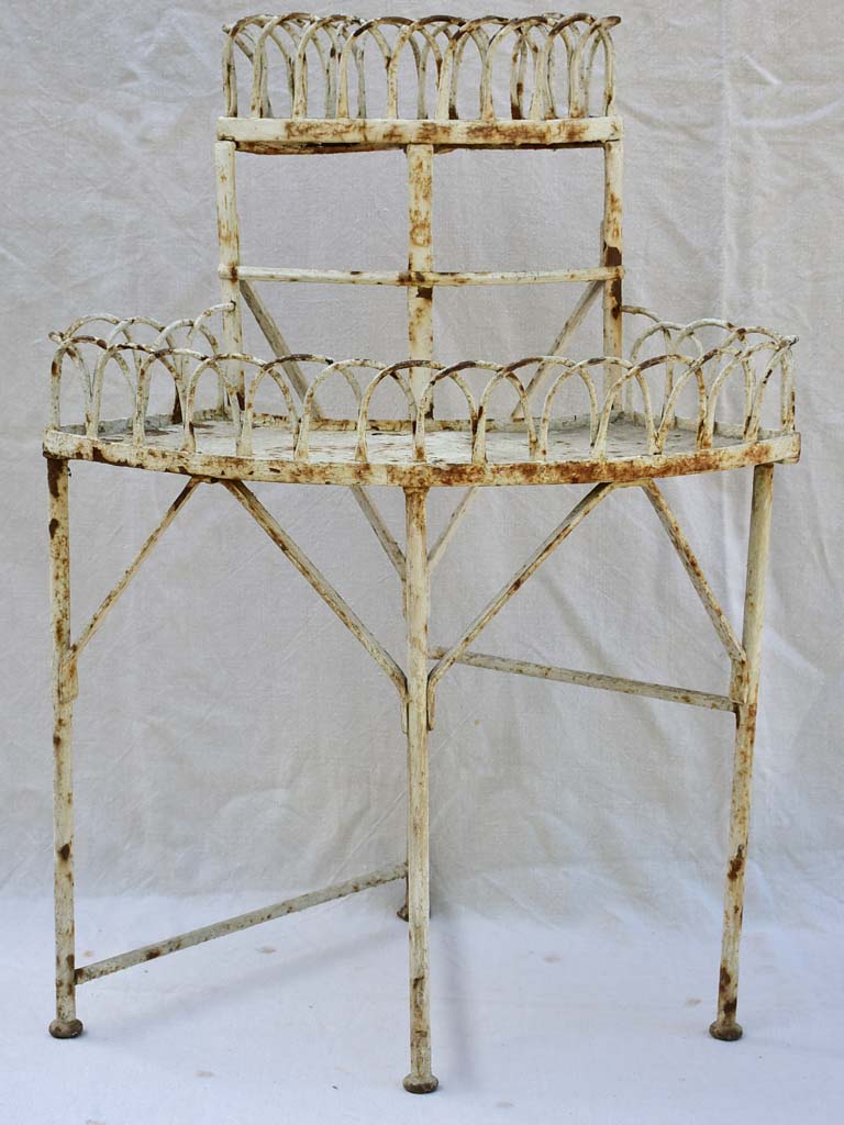 Early 20th century French pot plant stand for a corner