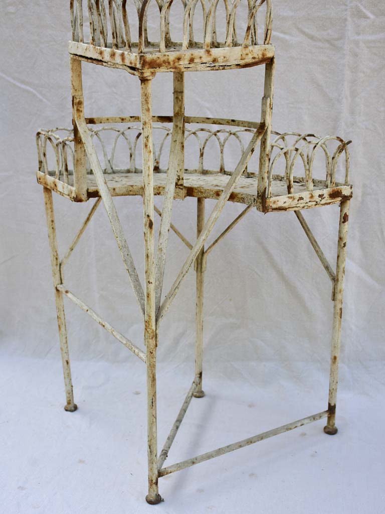 Early 20th century French pot plant stand for a corner