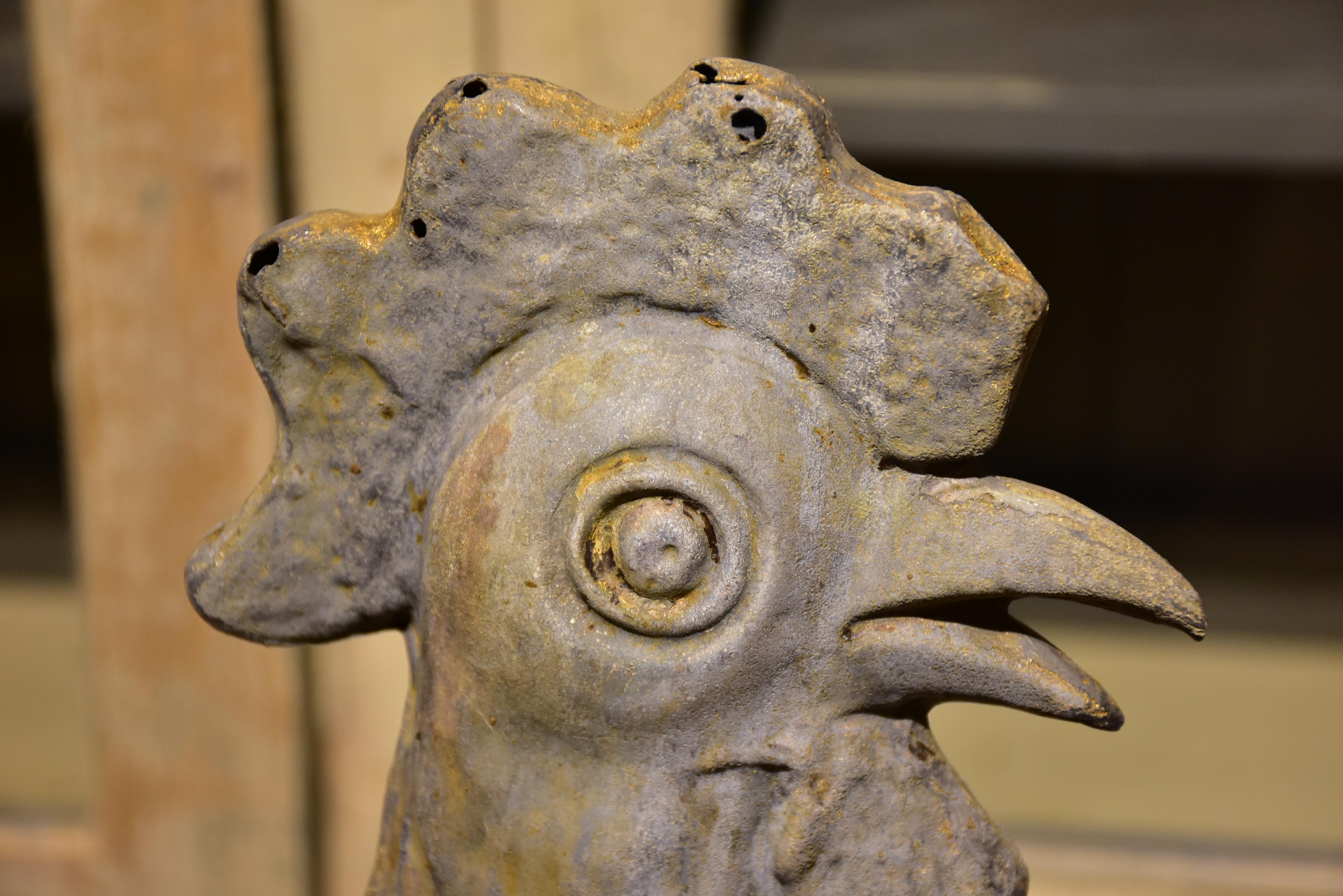 Antique French weathervane rooster