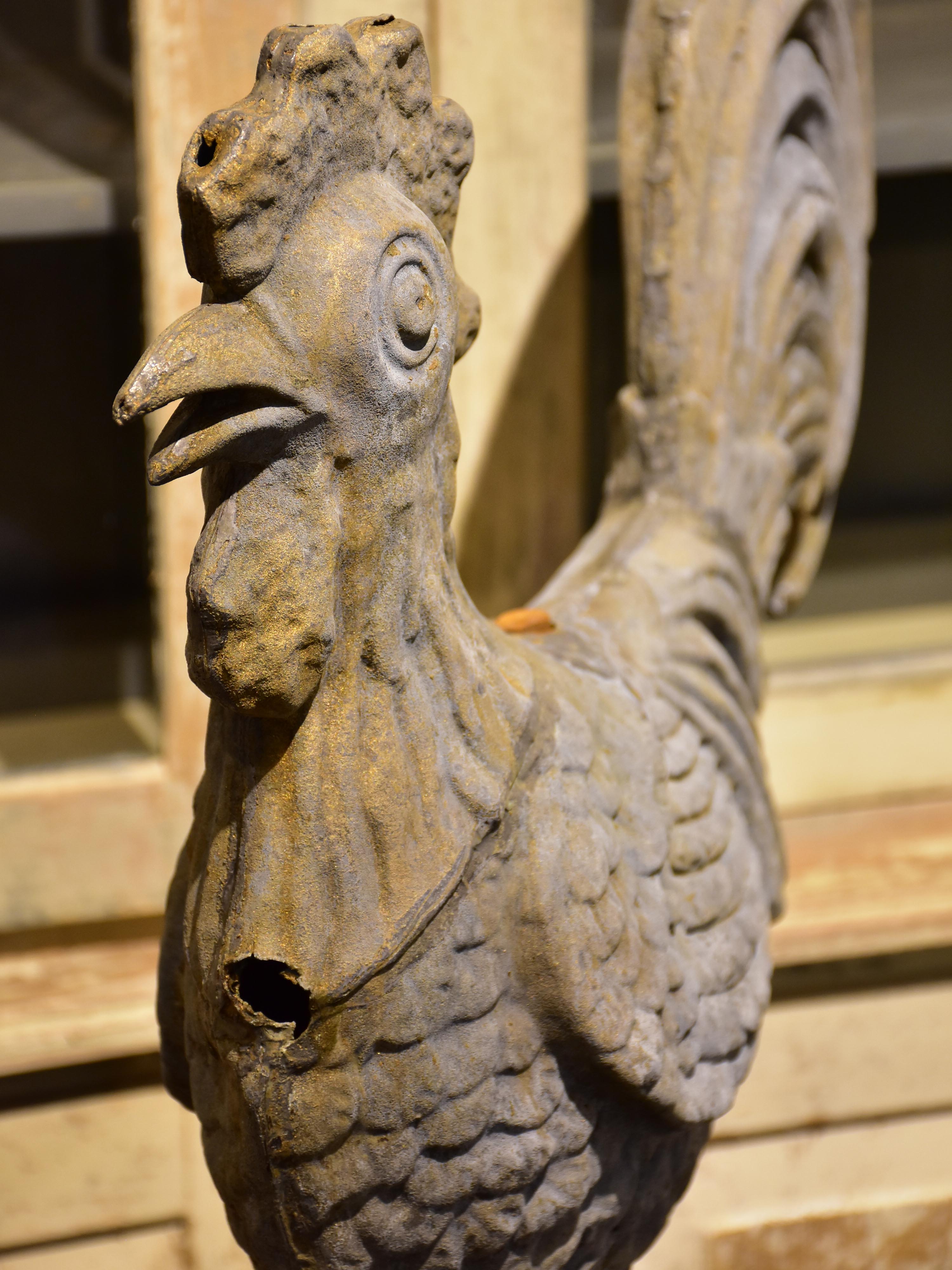 Antique French weathervane rooster