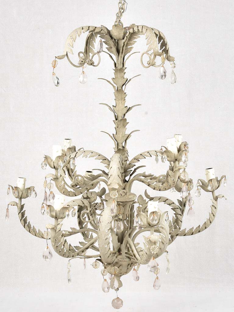 Whimsical vintage chandelier 37¾"