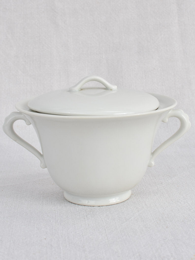 Vintage French sugar bowl