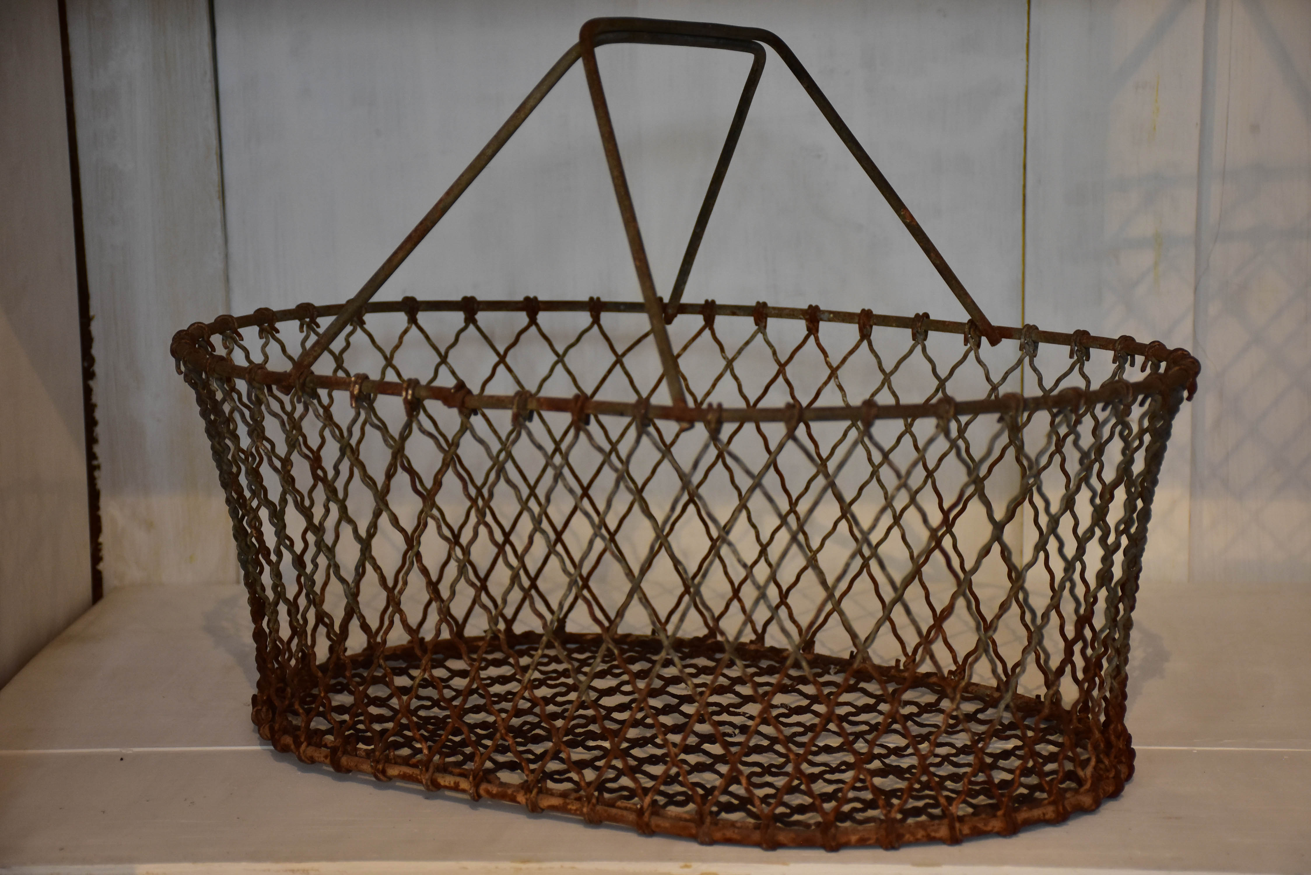 Large French fisherman’s basket