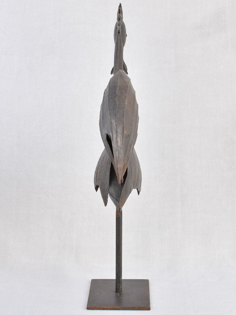 1930s salvaged weather vane rooster 28¼"