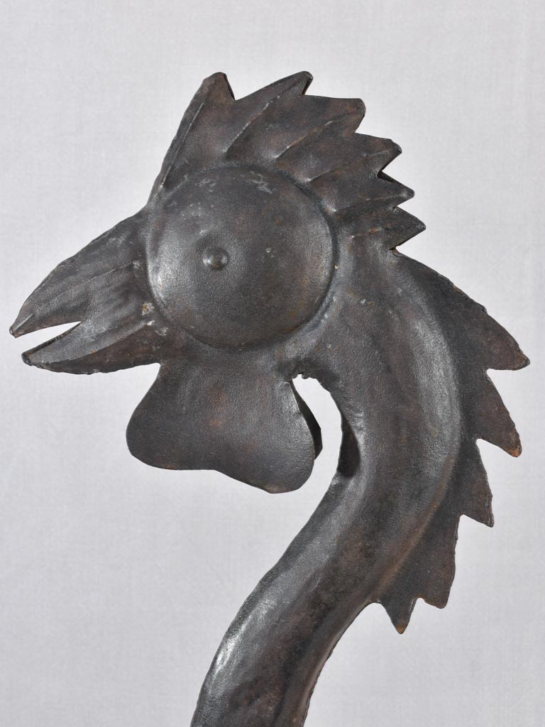 1930s salvaged weather vane rooster 28¼"