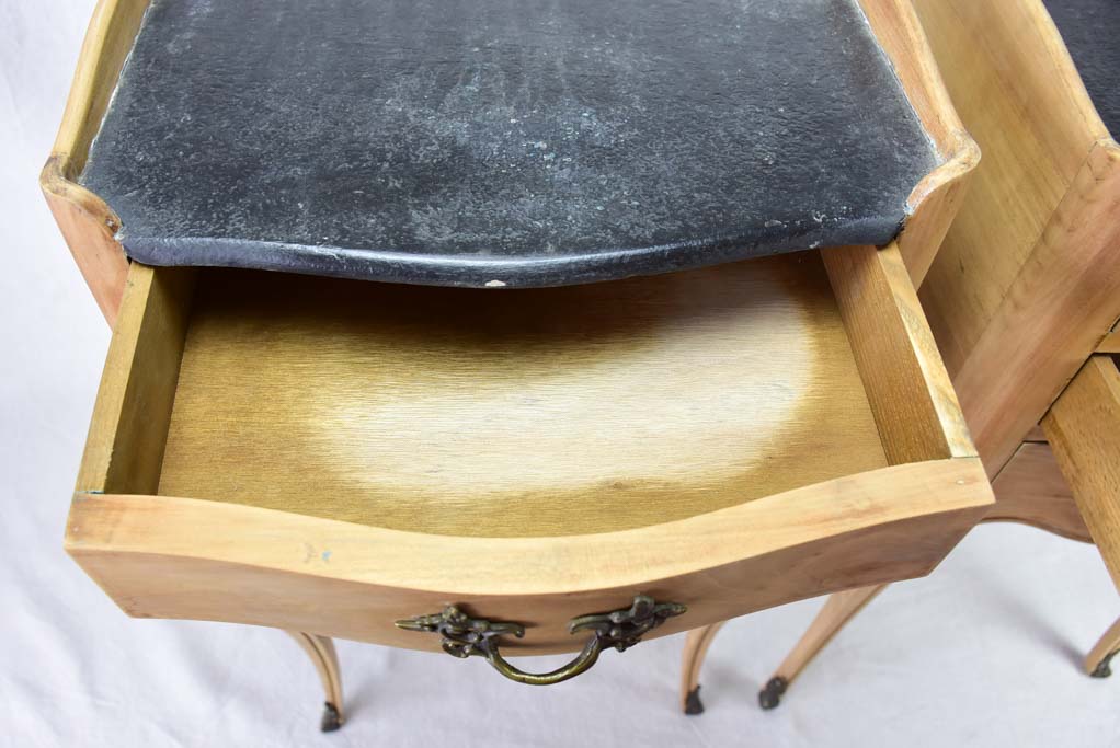 Pair of Luxurious 1960s Nightstands