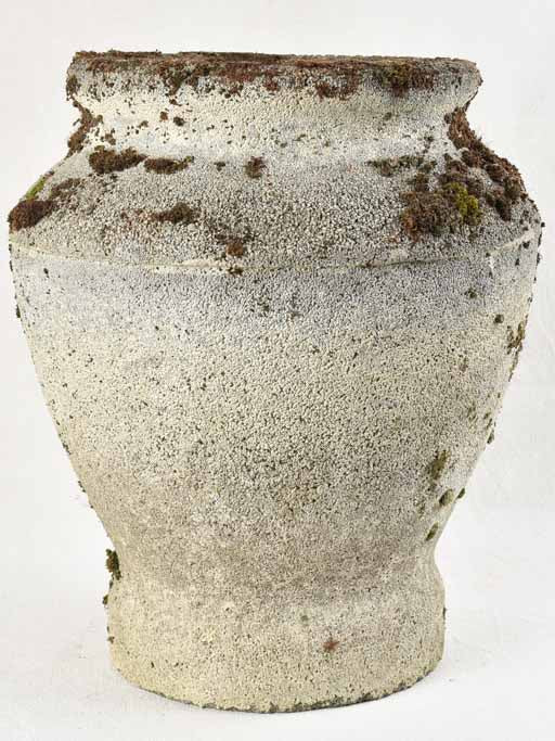 SET OF 4 CONCRETE PLANTERS 19¼"