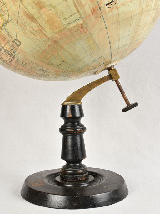 LARGE 19TH CENTURY WORLD GLOBE 39½"