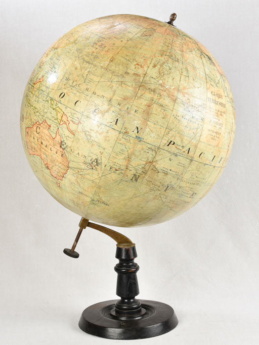 LARGE 19TH CENTURY WORLD GLOBE 39½"