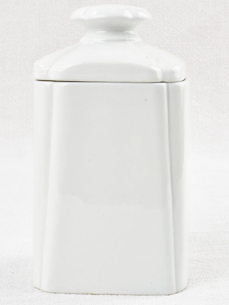 Set of 9 ceramic kitchen cannisters 6¾"