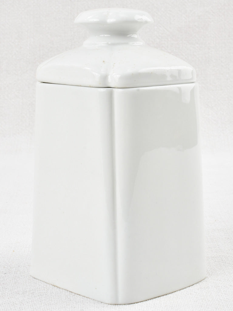 Set of 9 ceramic kitchen cannisters 6¾"