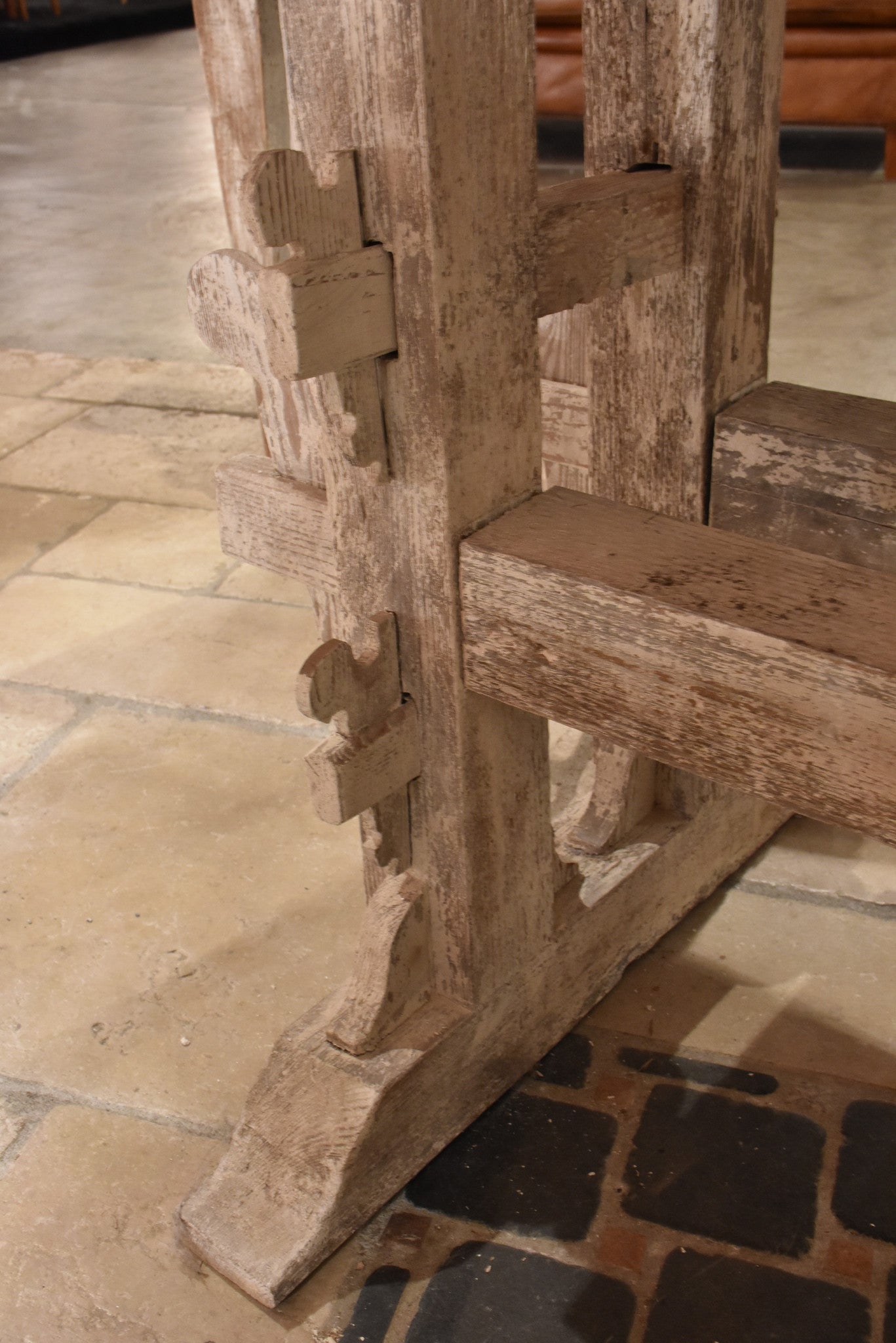 Rustic 19th century Italian farmhouse table