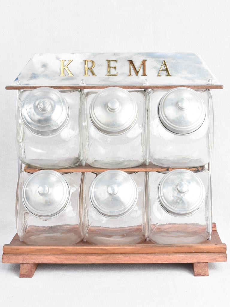 Candy presentation stand (KREMA) 1930s, 20½"