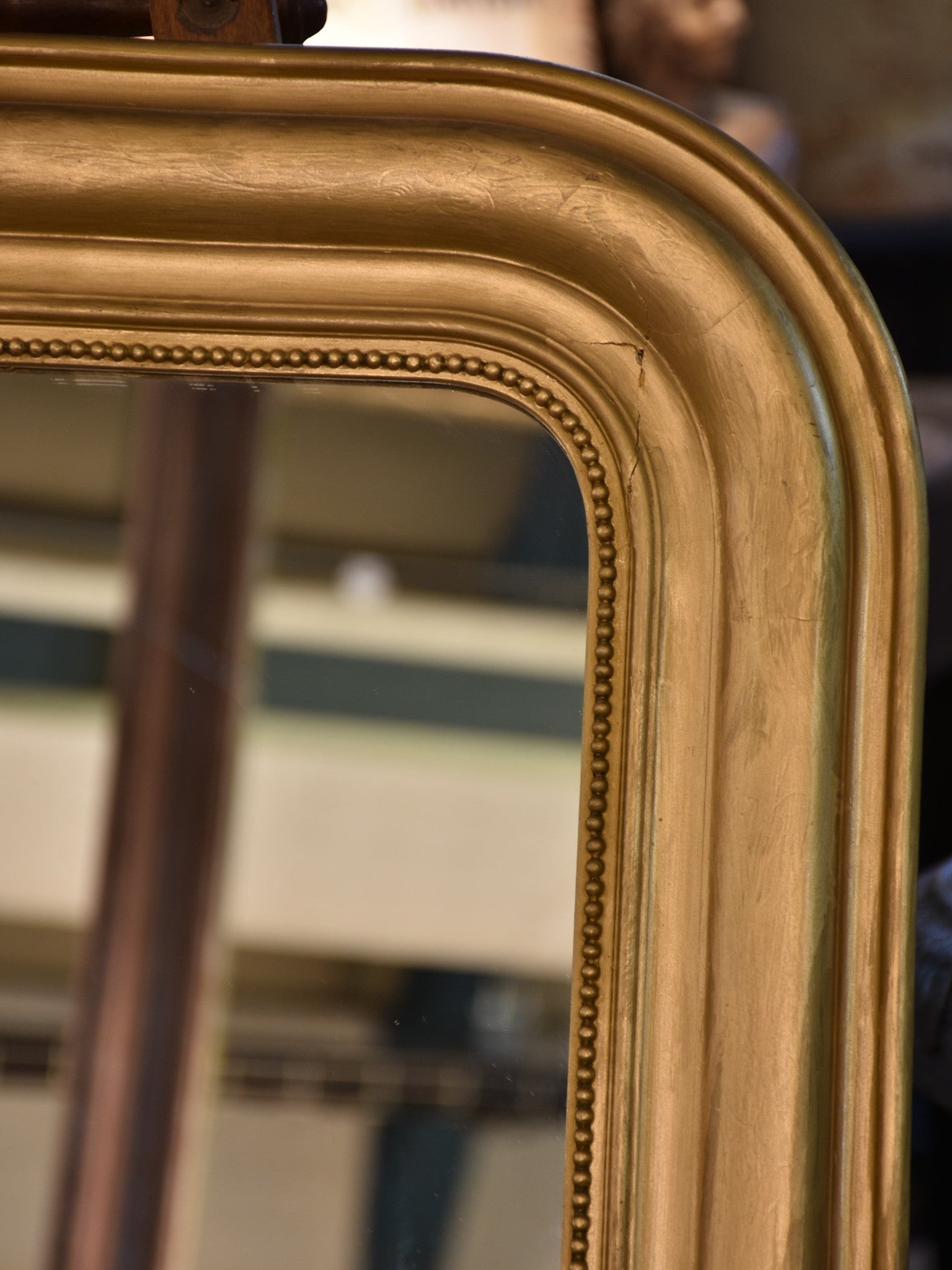 Louis Philippe mirror with gold frame