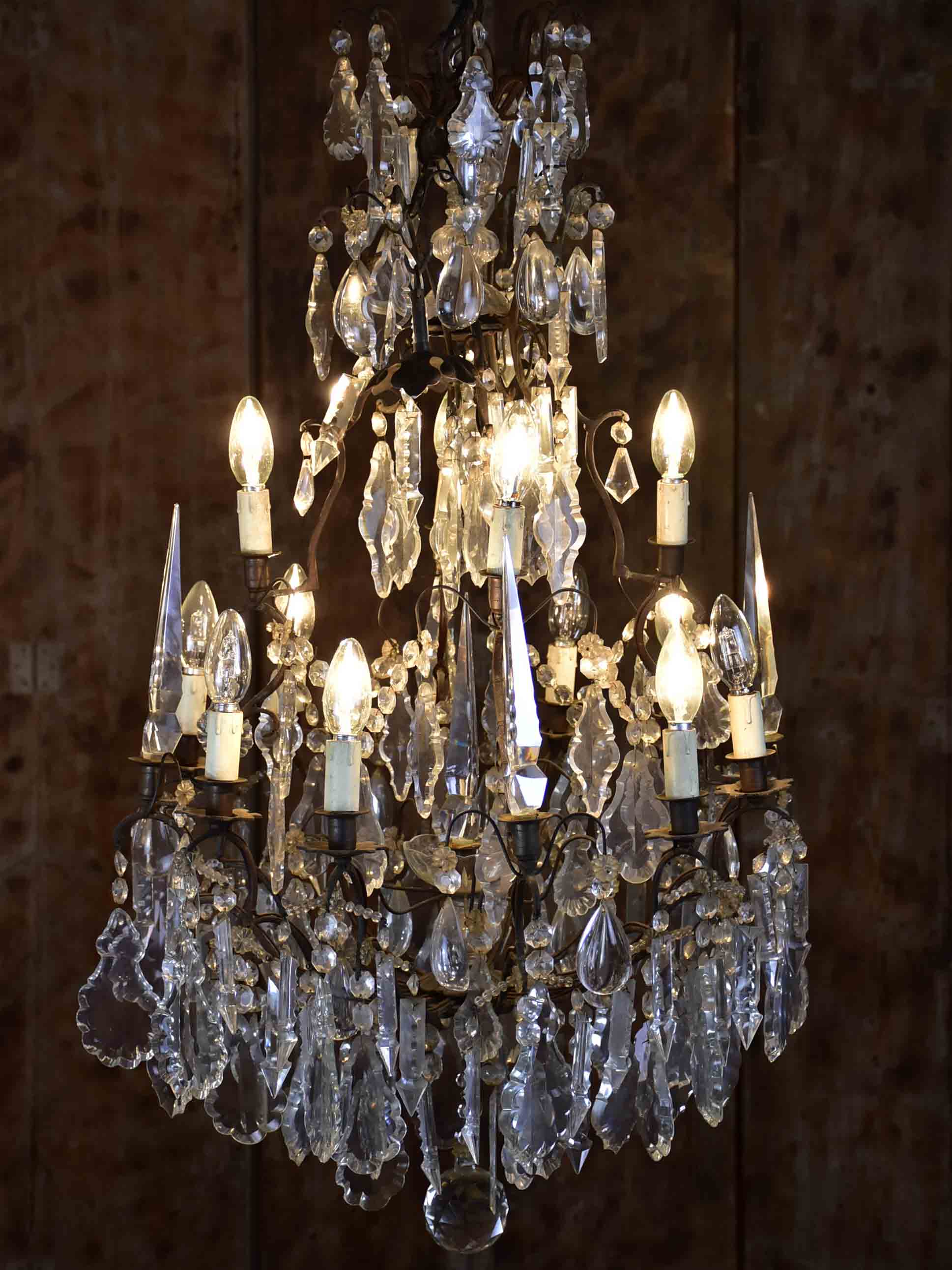 Large pair of late 19th Century Italian chandeliers