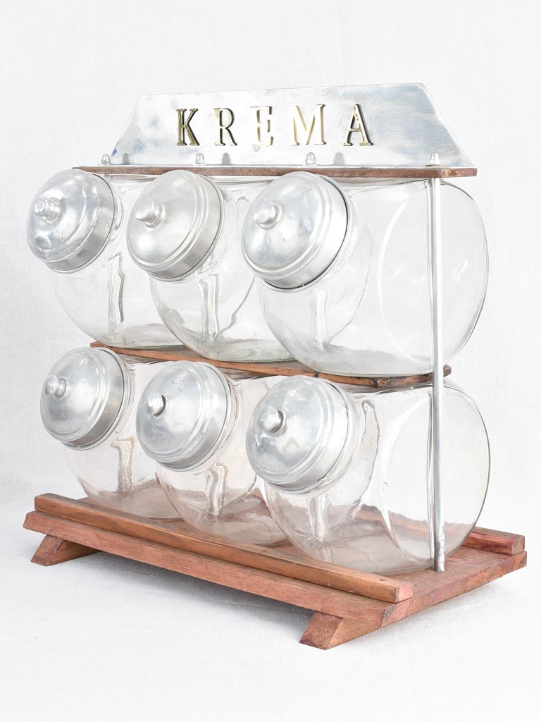 Candy presentation stand (KREMA) 1930s, 20½"