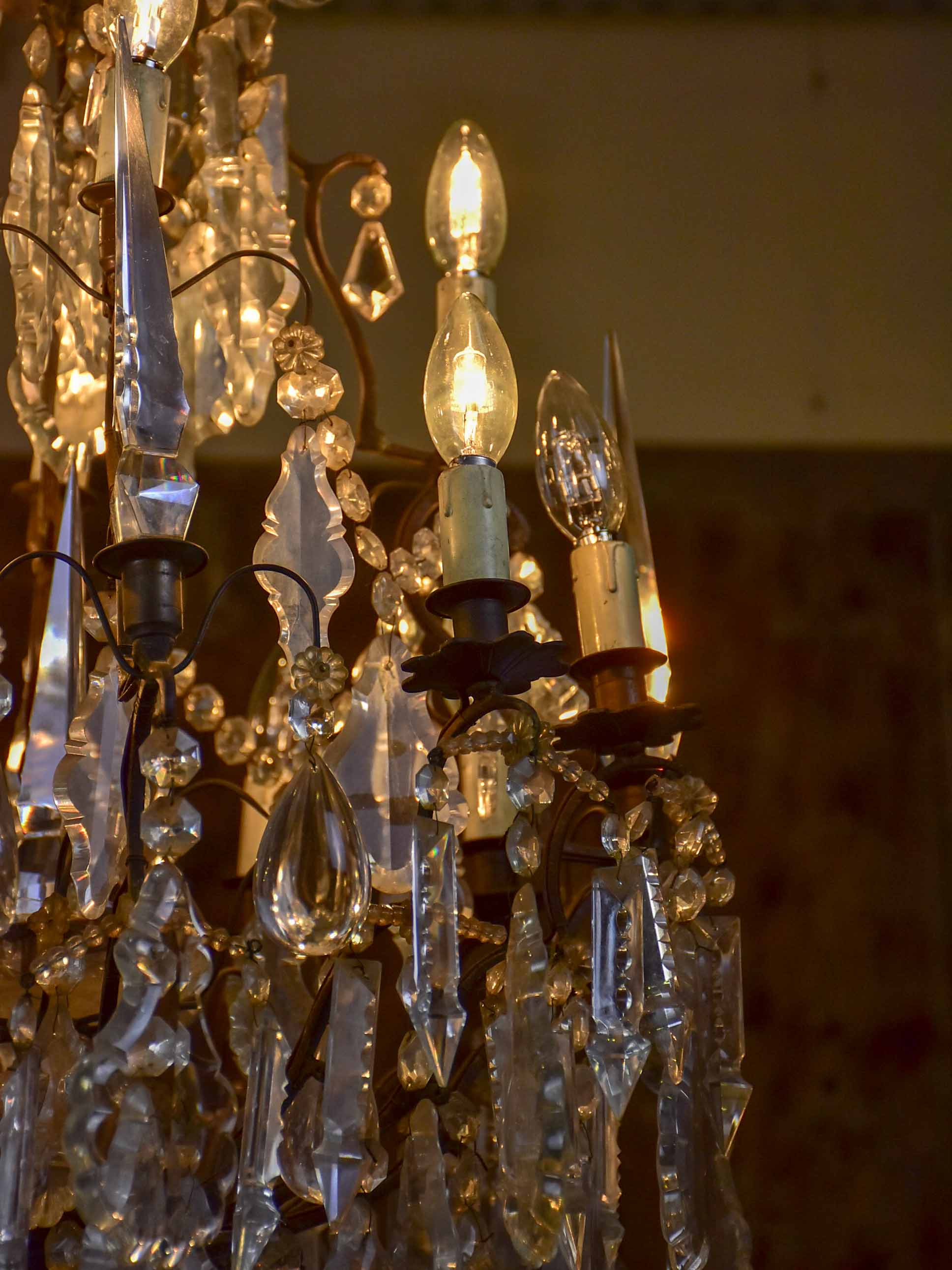 Large pair of late 19th Century Italian chandeliers