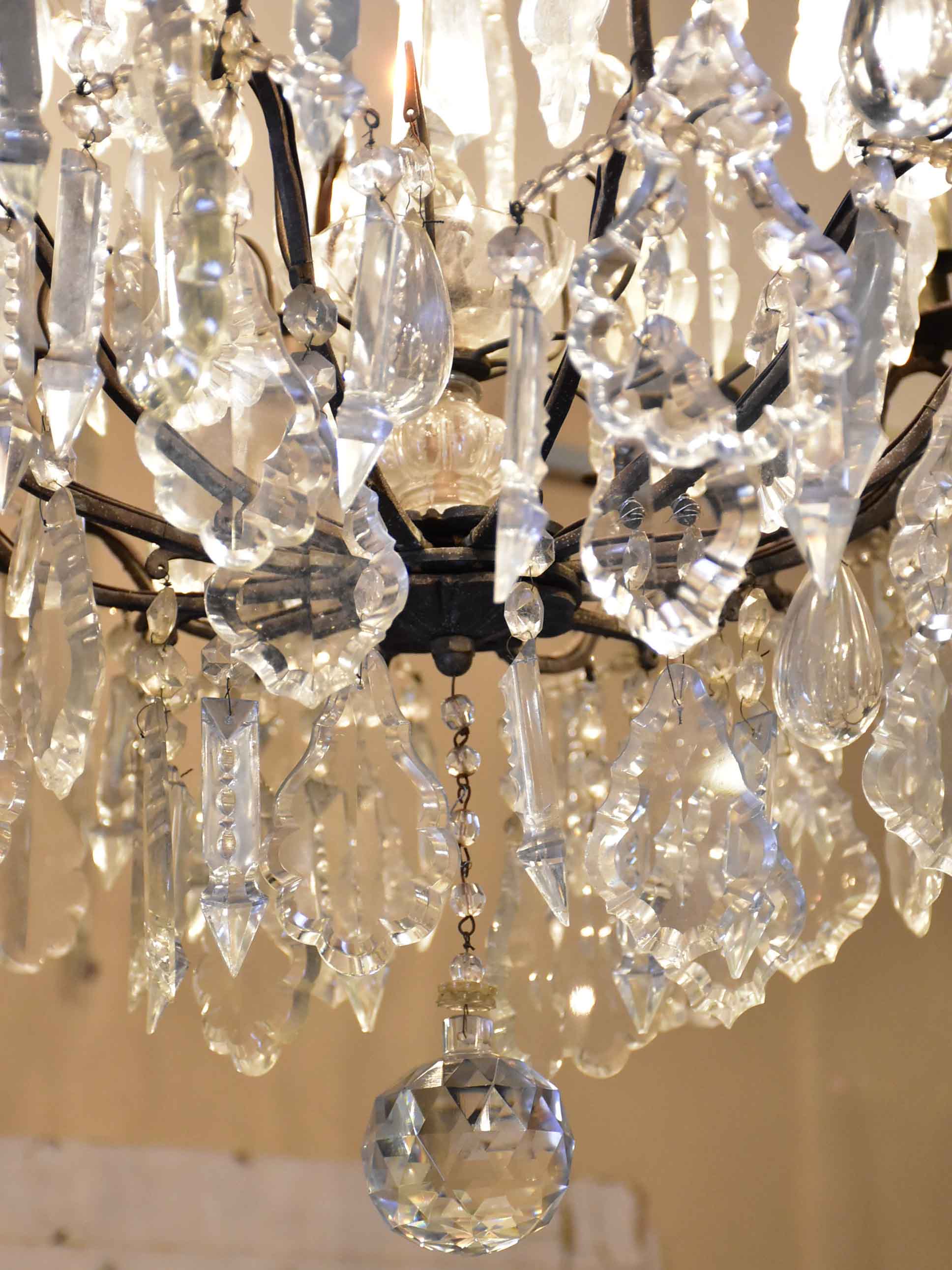 Large pair of late 19th Century Italian chandeliers