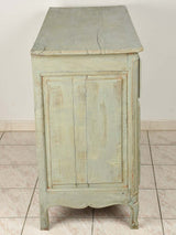 Chic blue patina finished commode