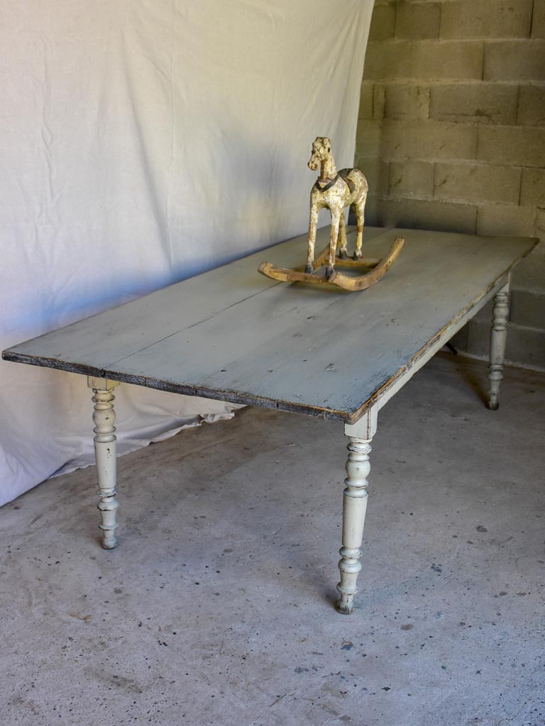 19th Century French farm table - 10 seater 3'4" x 8'2"