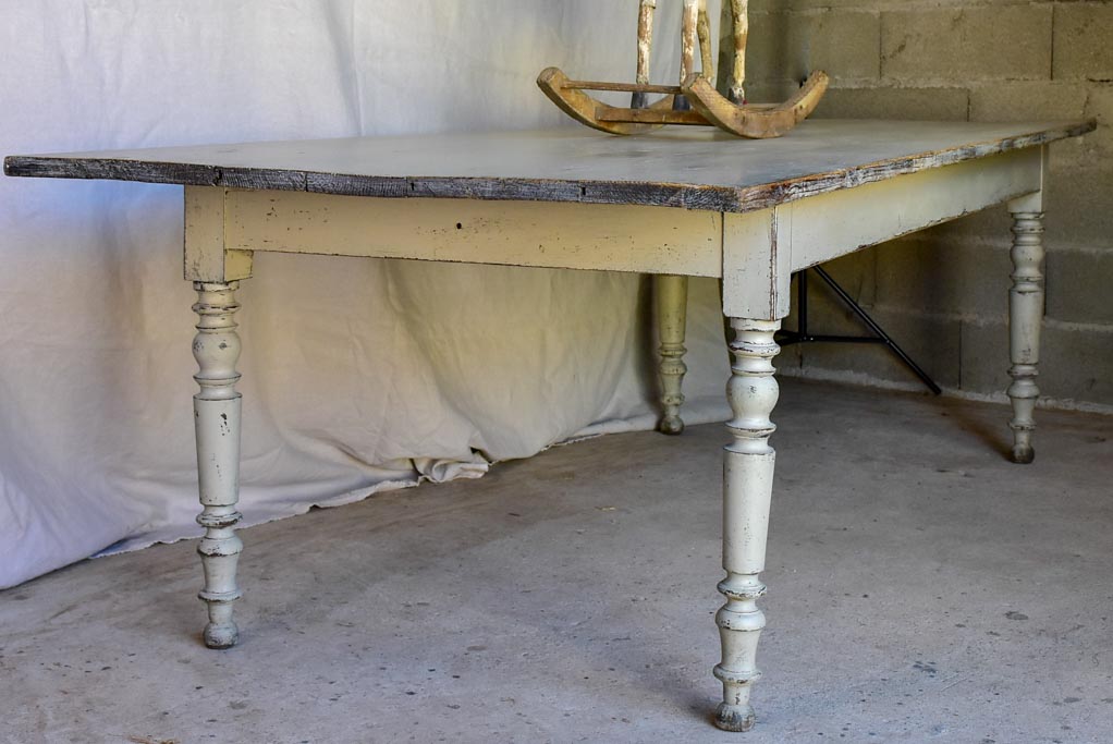 19th Century French farm table - 10 seater 3'4" x 8'2"