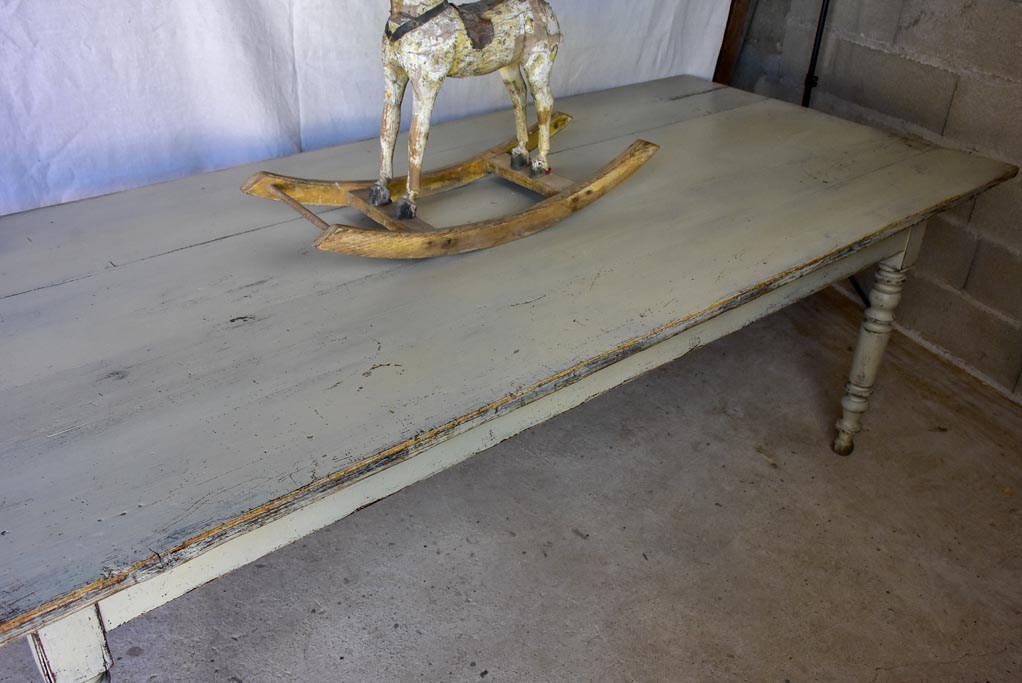 19th Century French farm table - 10 seater 3'4" x 8'2"