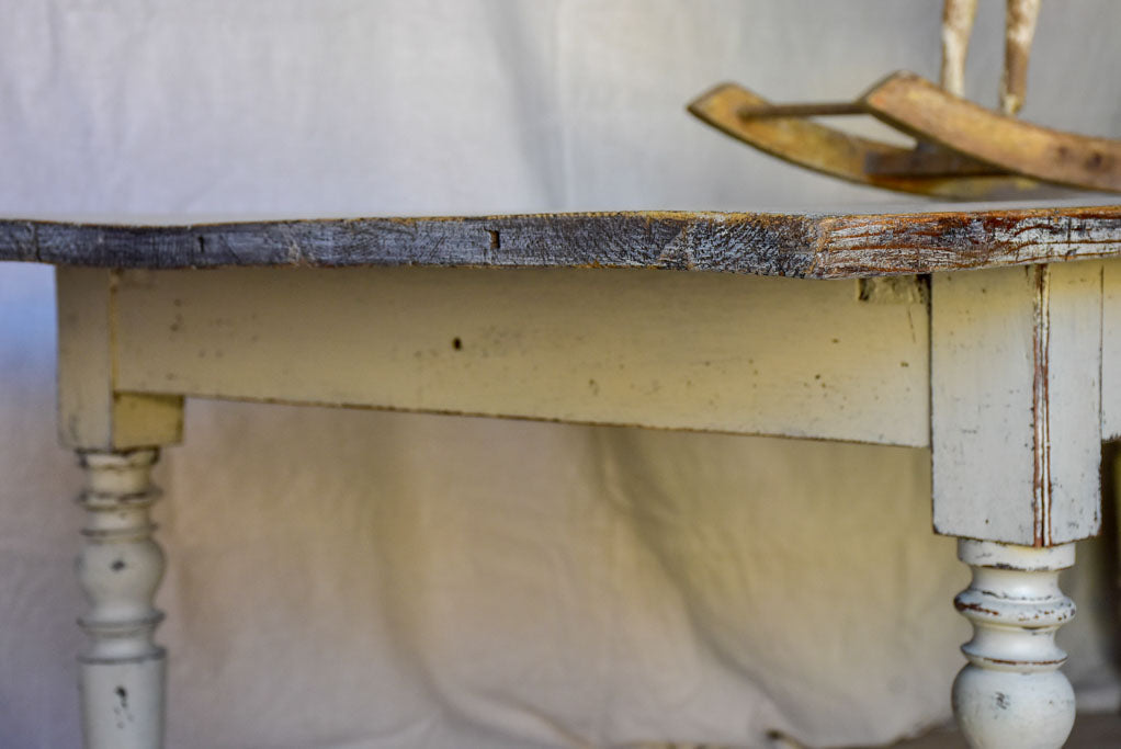 19th Century French farm table - 10 seater 3'4" x 8'2"