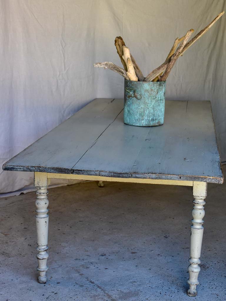 19th Century French farm table - 10 seater 3'4" x 8'2"