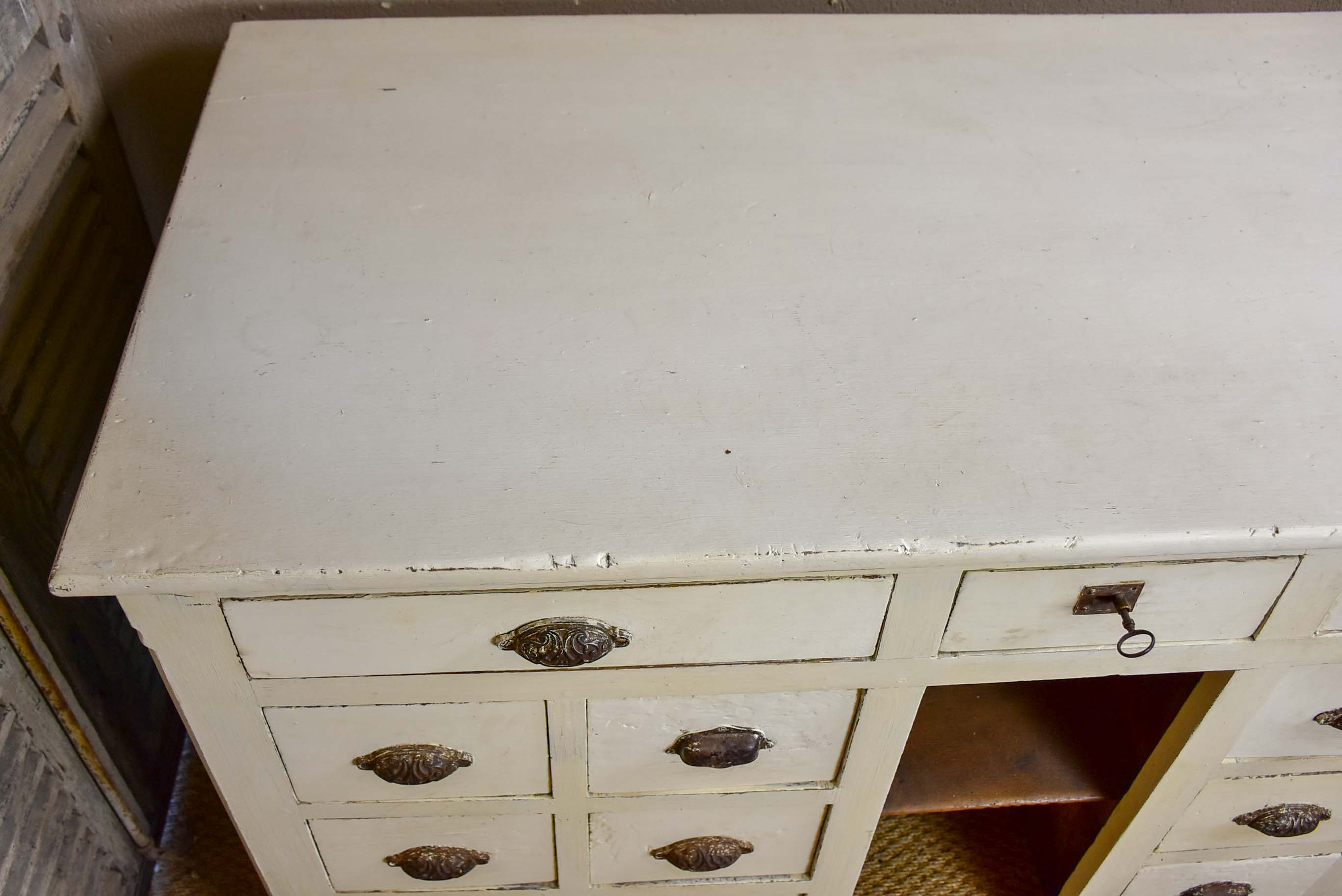 19th century French shop counter