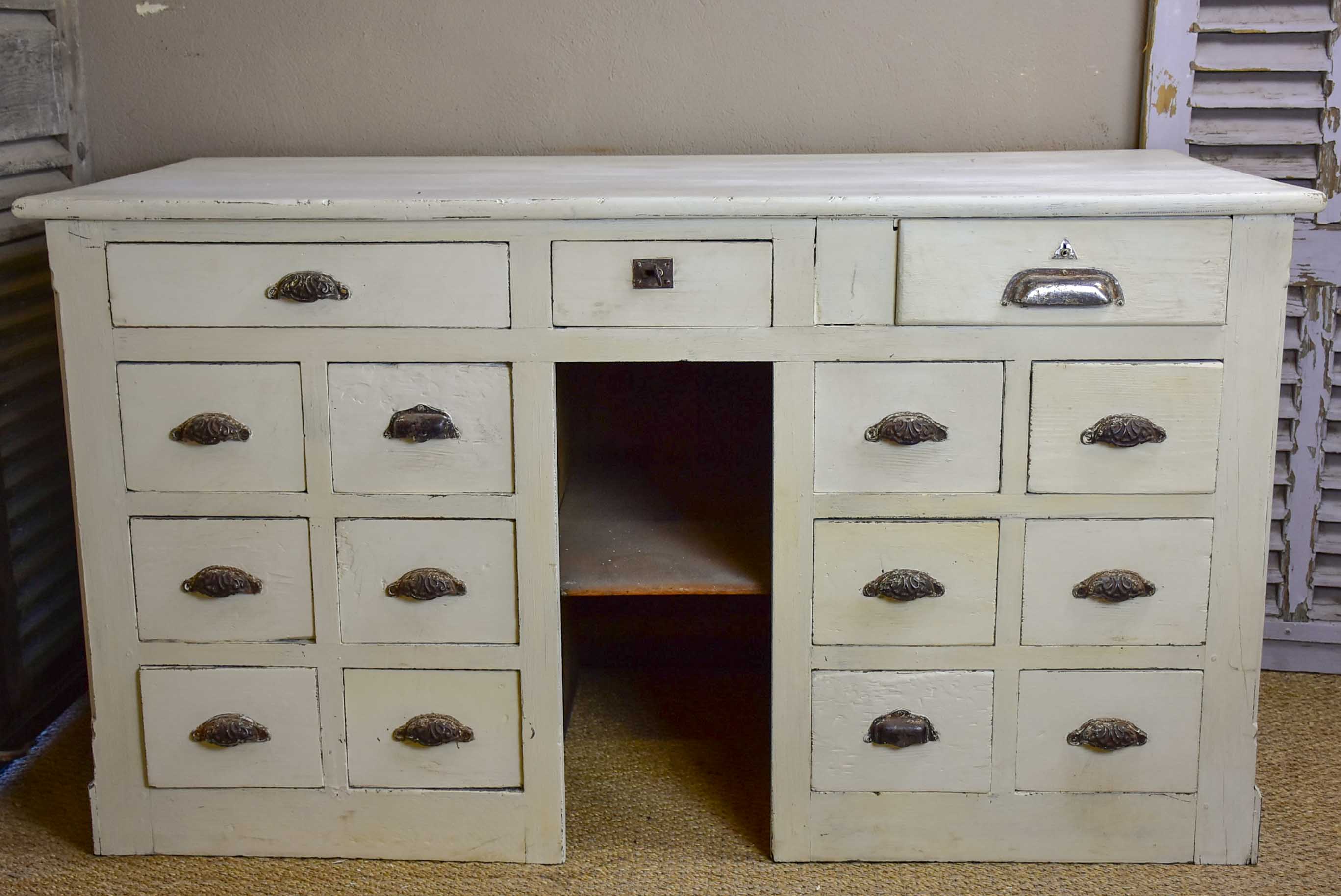 19th century French shop counter