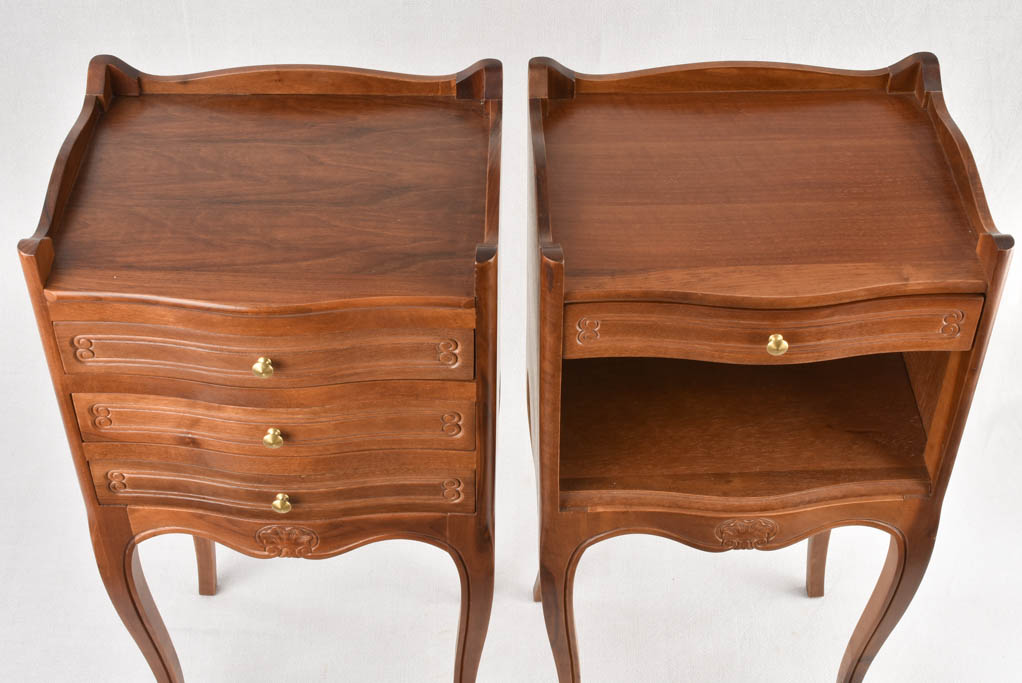 Two Louis XV nightstands