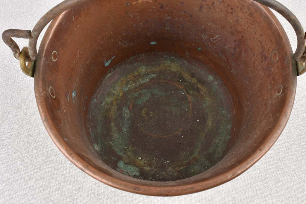 Small copper bucket - 19th century 10¾"