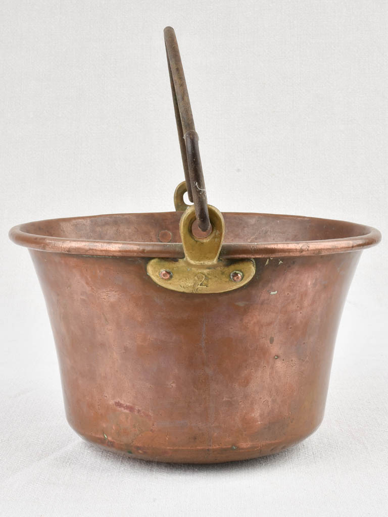 Small copper bucket - 19th century 10¾"