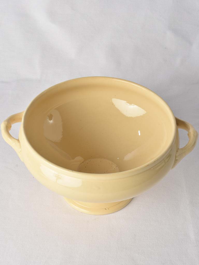 Classic French Yellowware Soup Vessel