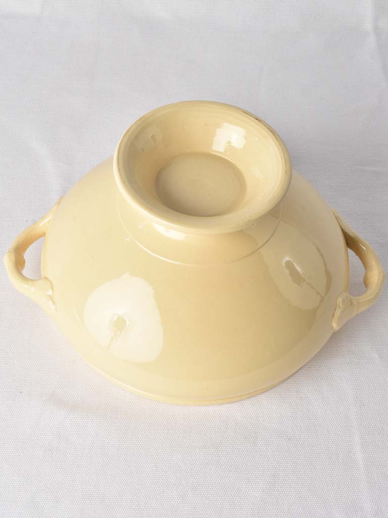 Iconic Antique Yellow Soup Tureen