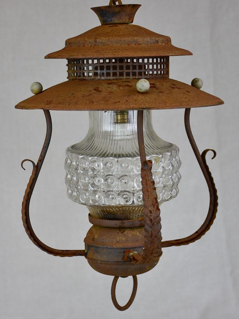 Stylish Italian foliage pattern lantern