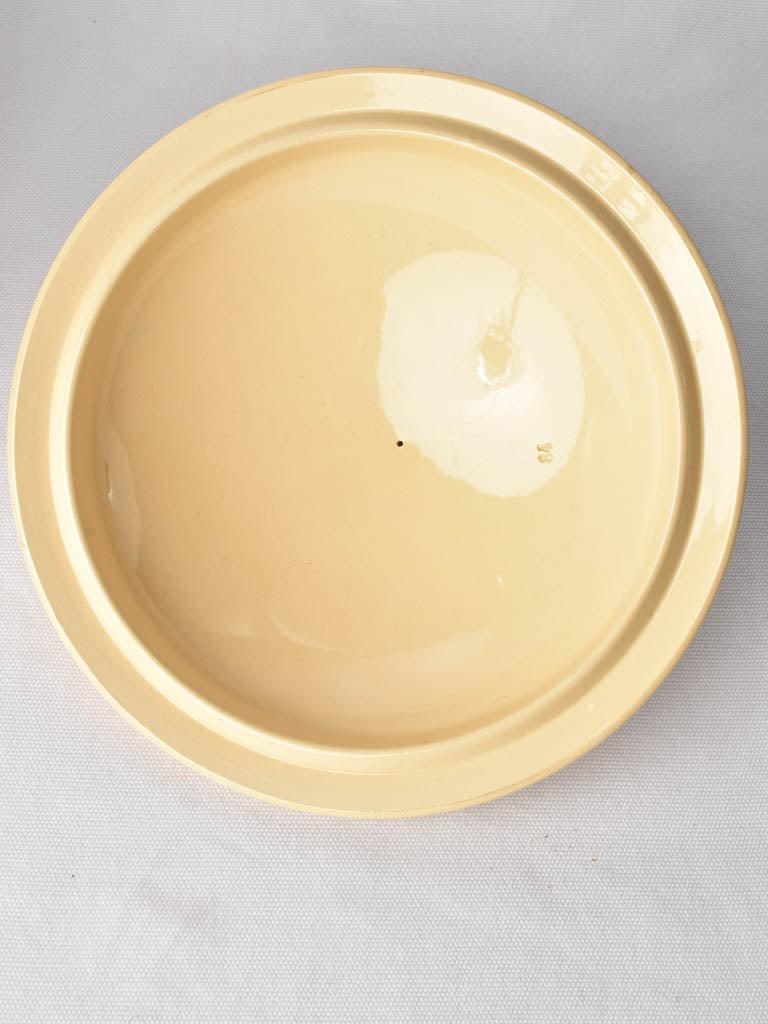 Nostalgic French Yellowware Soup Tureen