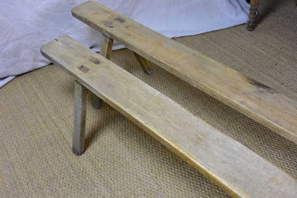 Pair of early 19th Century farm benches