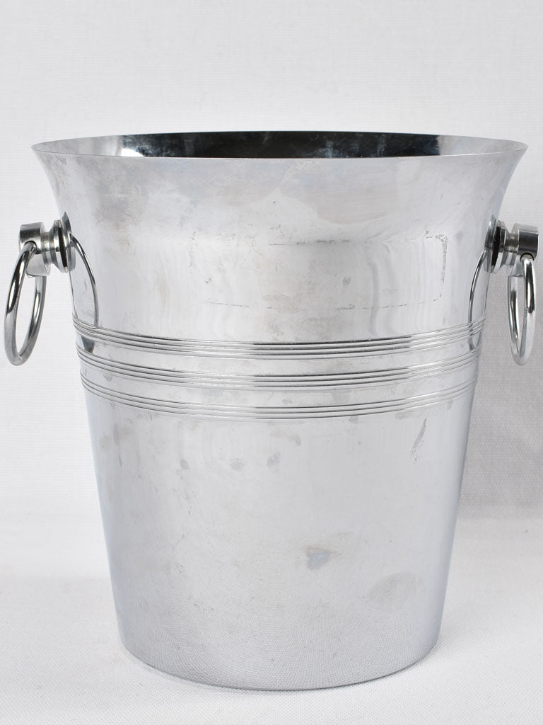 Elegant vintage French champagne ice bucket