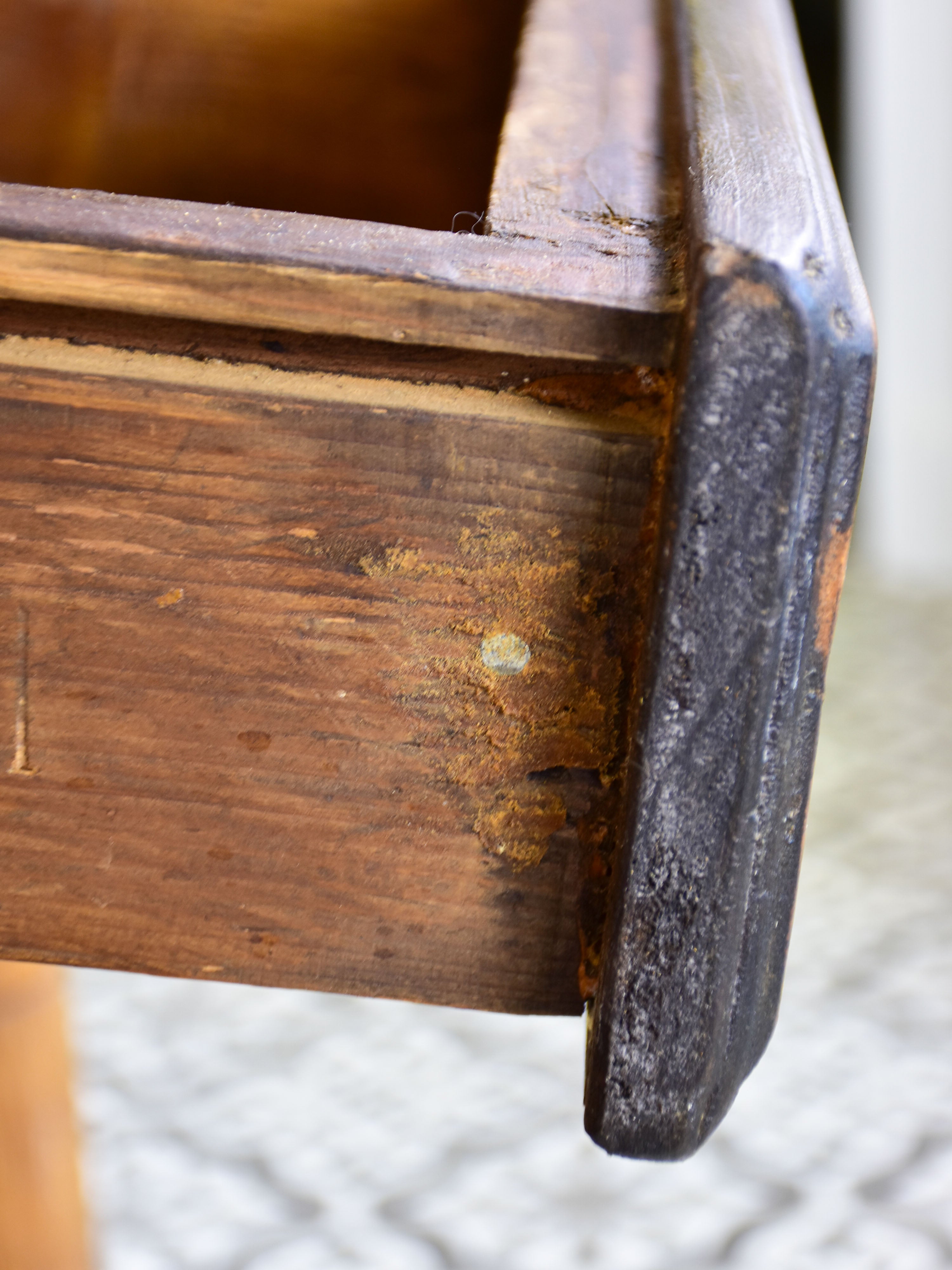 Vintage French Butcher's table