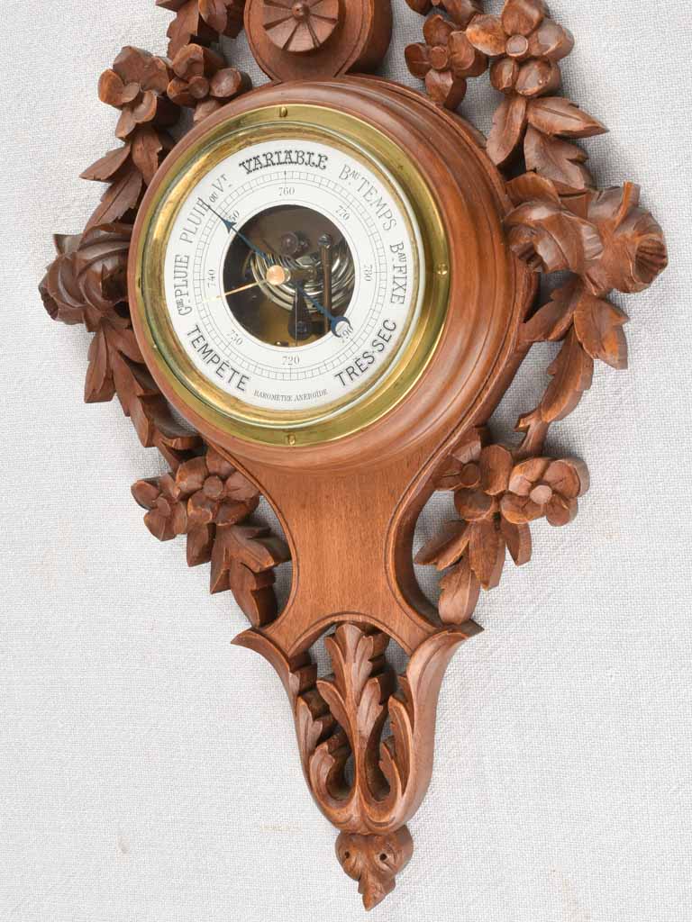 19th century French Louis XVI barometer 27½"