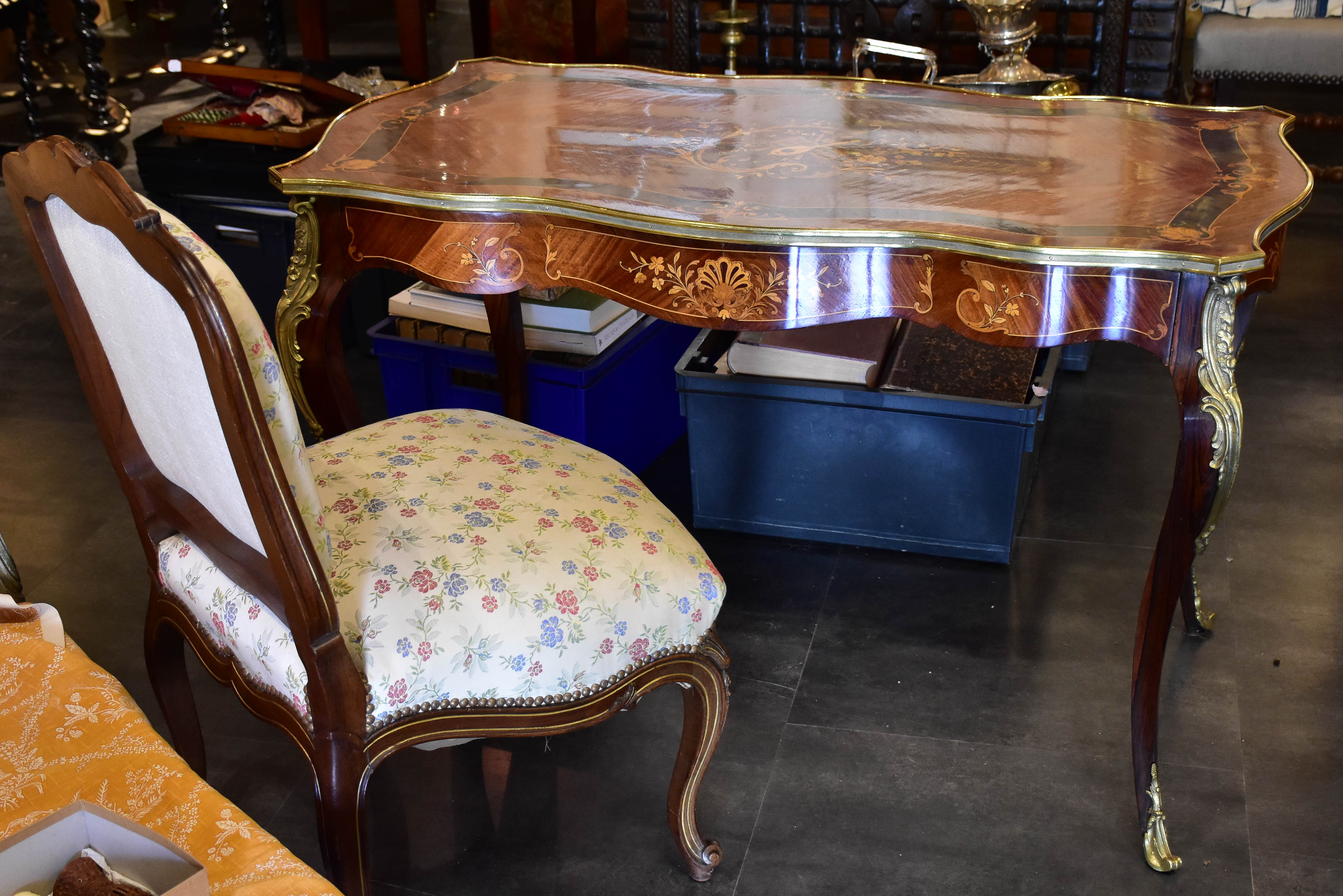 19th century Louis XV style desk