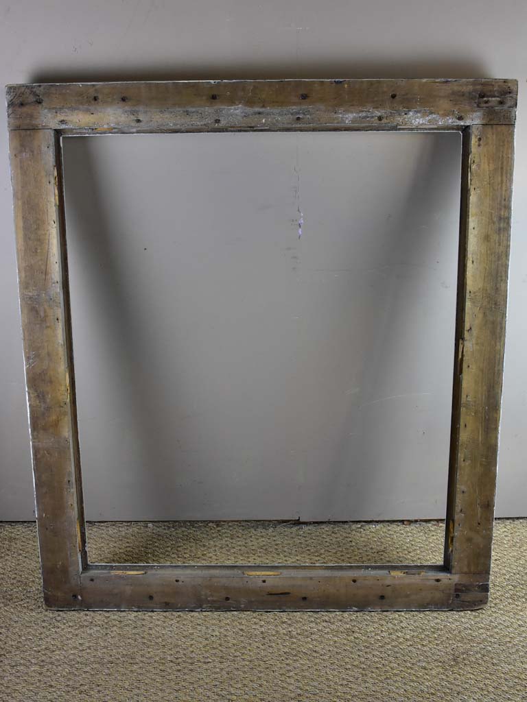 Large antique French walnut frame - for mirror or painting