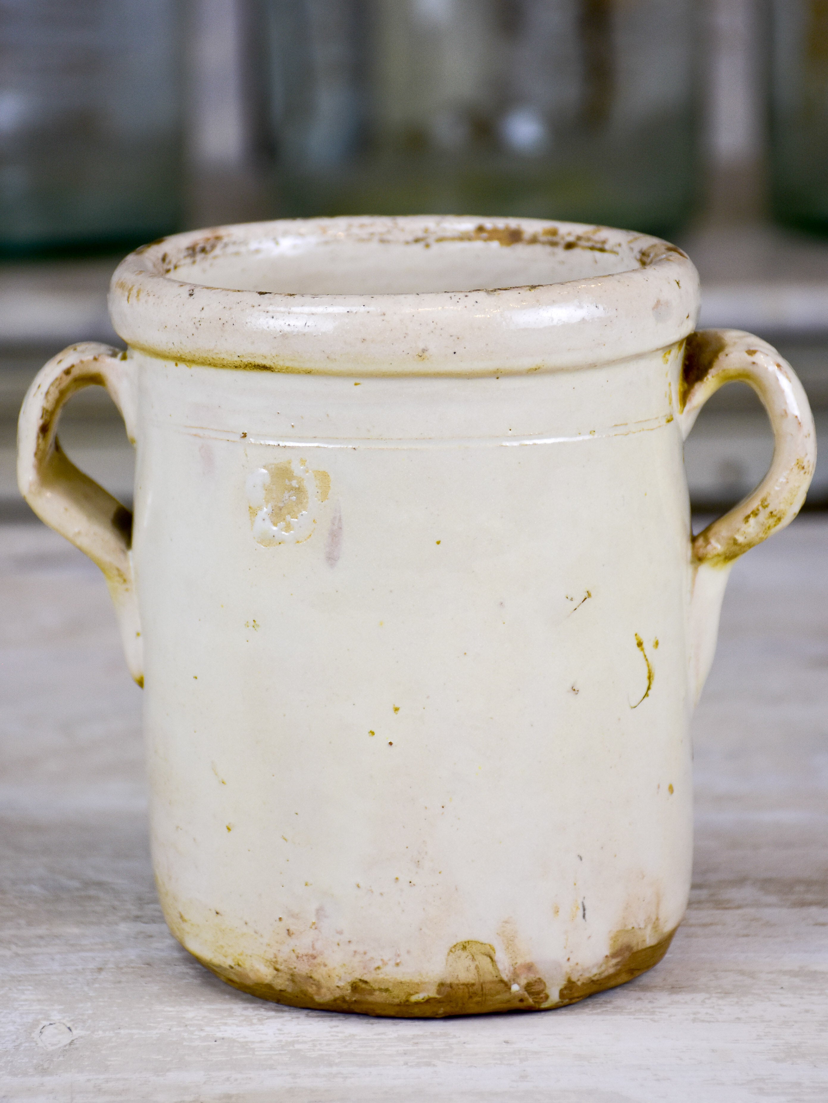 Antique Italian cream pot