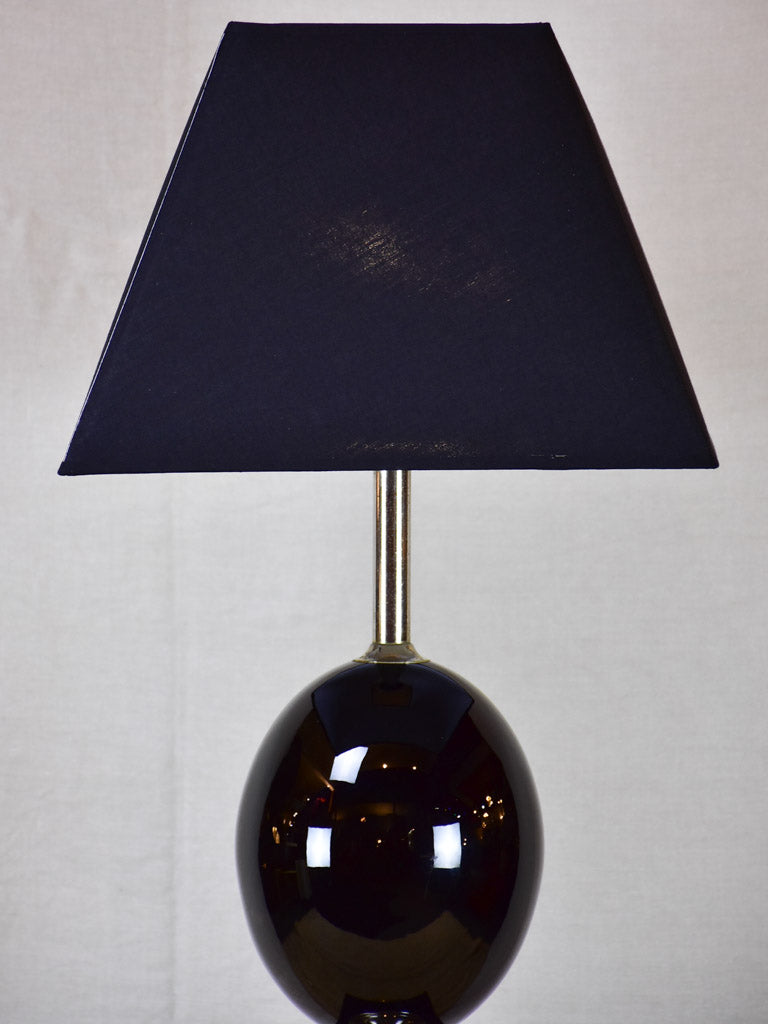 Vintage Le Dauphin floor lamp - black