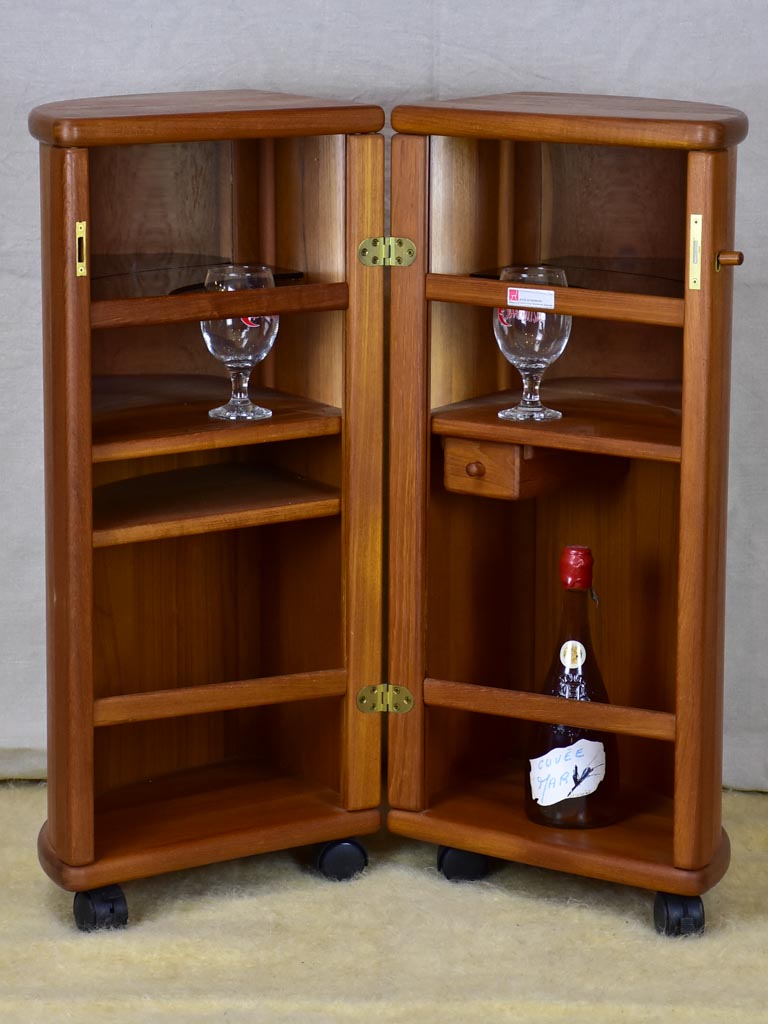 1960's mobile Danish bar - teak