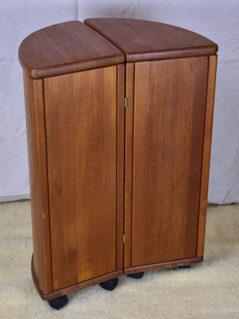 1960's mobile Danish bar - teak